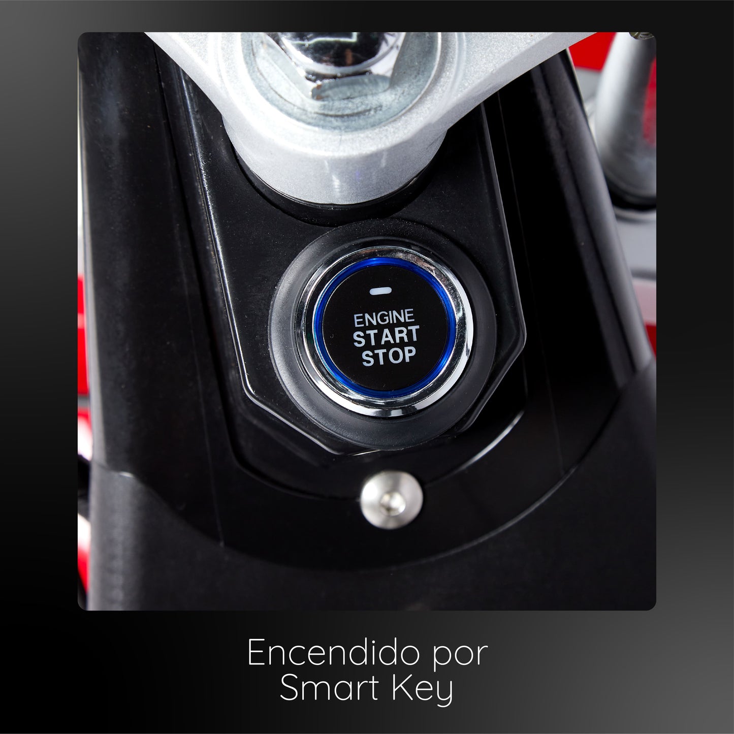 Moto Eléctrica ROAD KING 2 Lithium Rojo