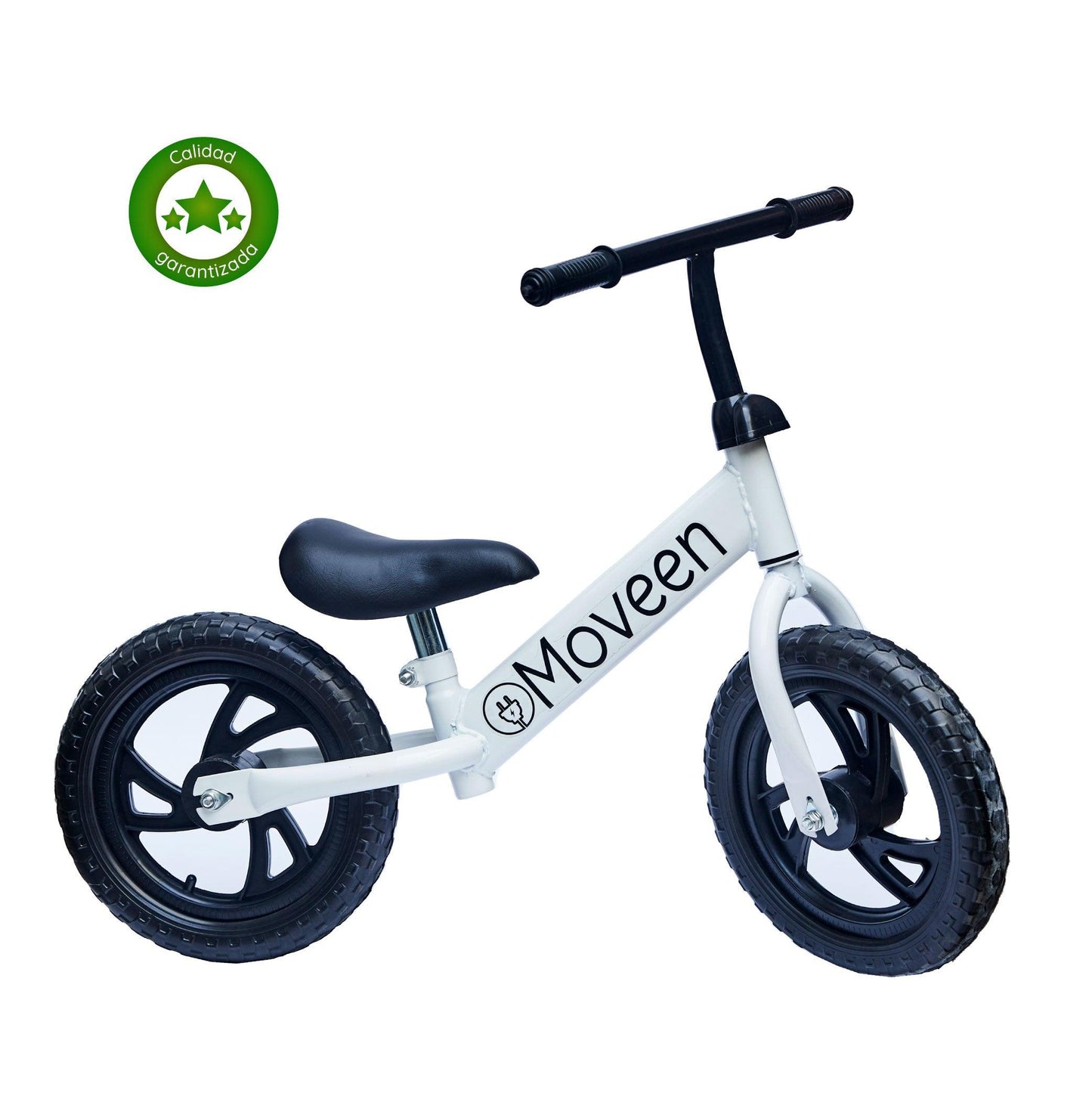 BICICLETA DE BALANCE PARA NIÑOS MOVEEN BLANCO