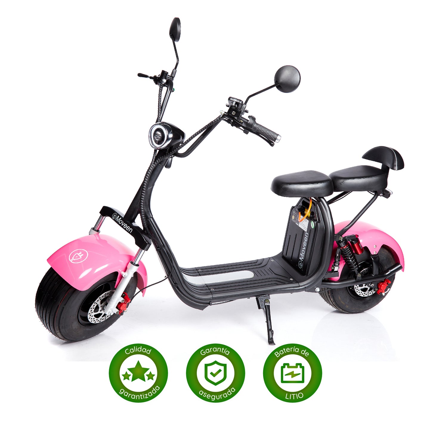 Moto Eléctrica ROAD KING 1 Lithium Rosado