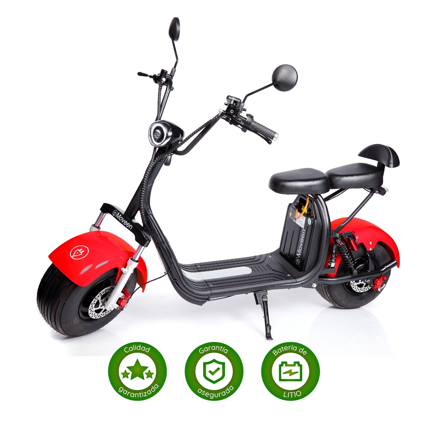 Moto Eléctrica ROAD KING 1 Lithium Rojo
