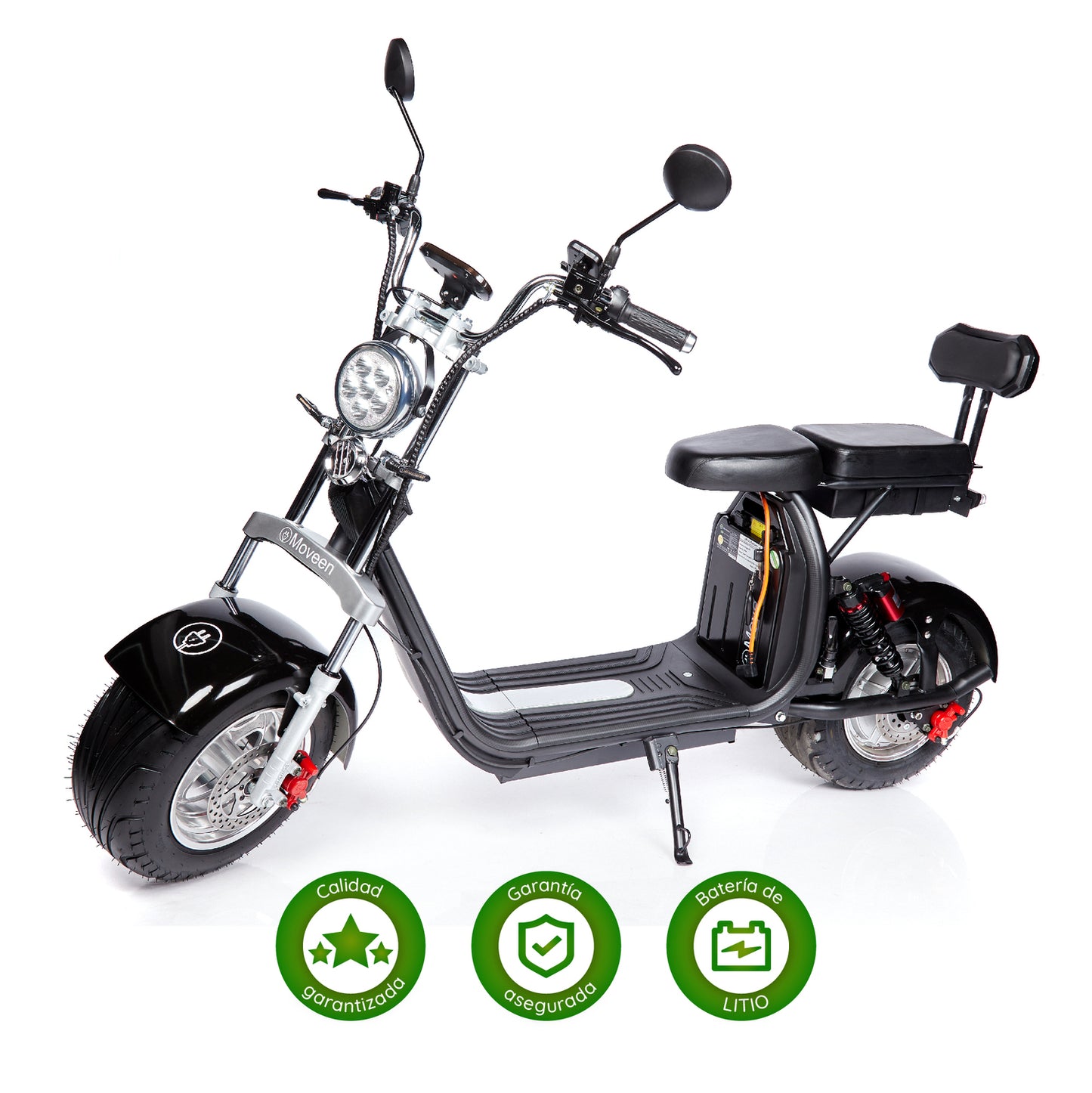 Moto Eléctrica ROAD KING 2 Lithium Negro