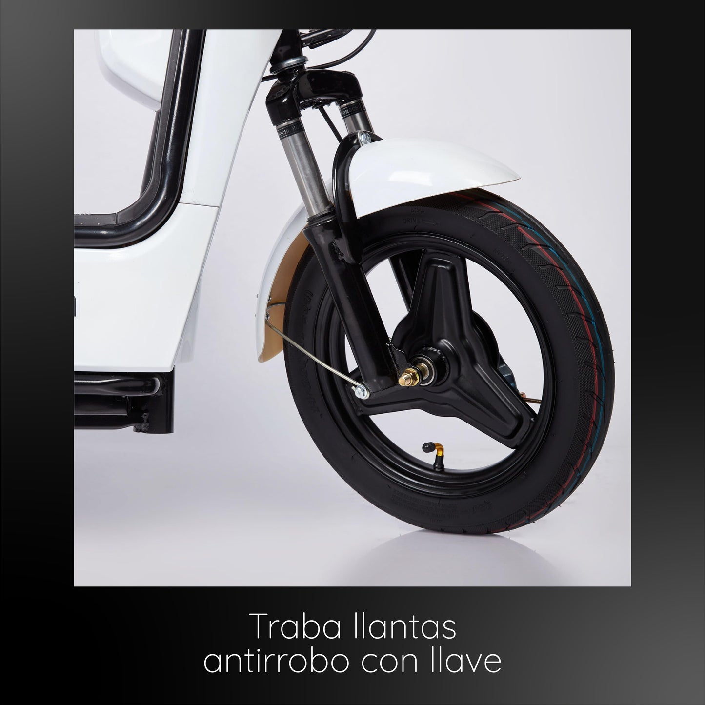 Bicimoto Eléctrica Moveen Med Urban 1 Blanco