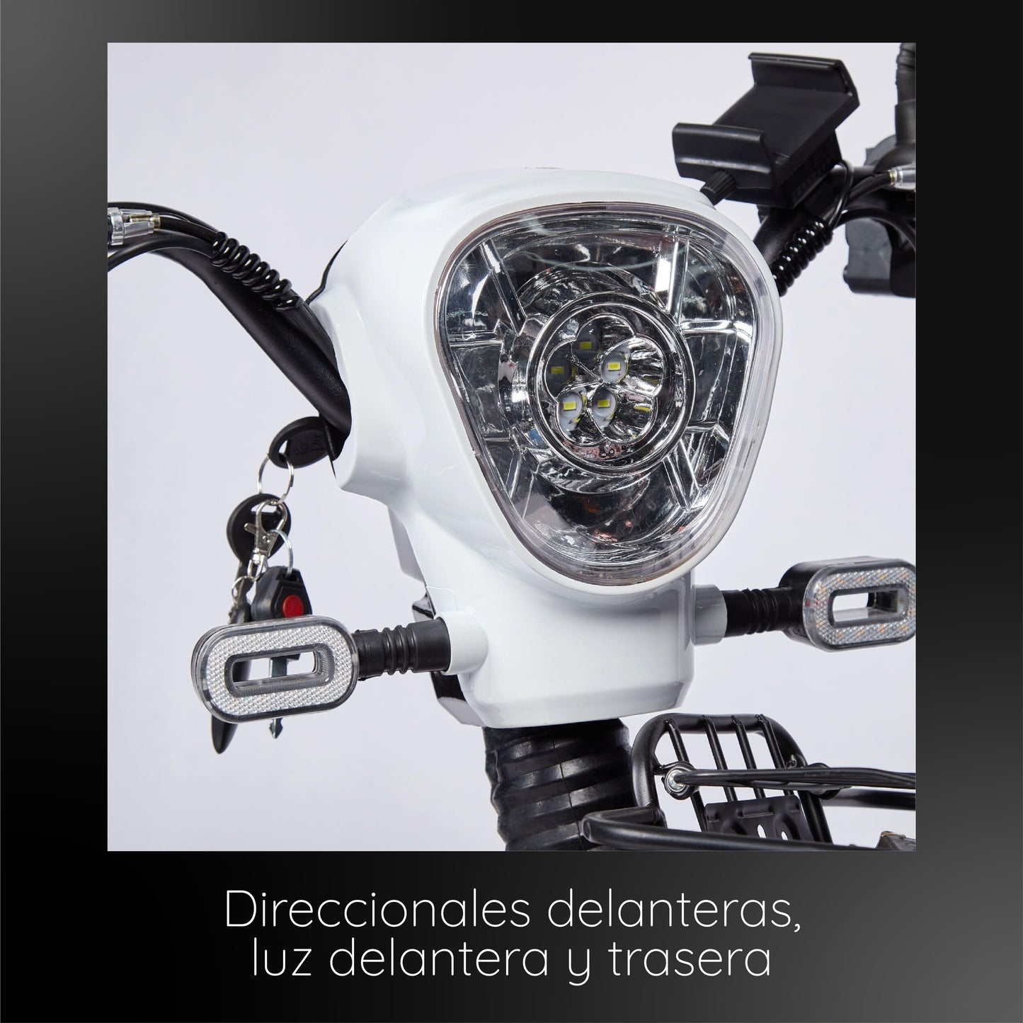 Bicimoto Eléctrica Moveen Med Urban 1 Blanco