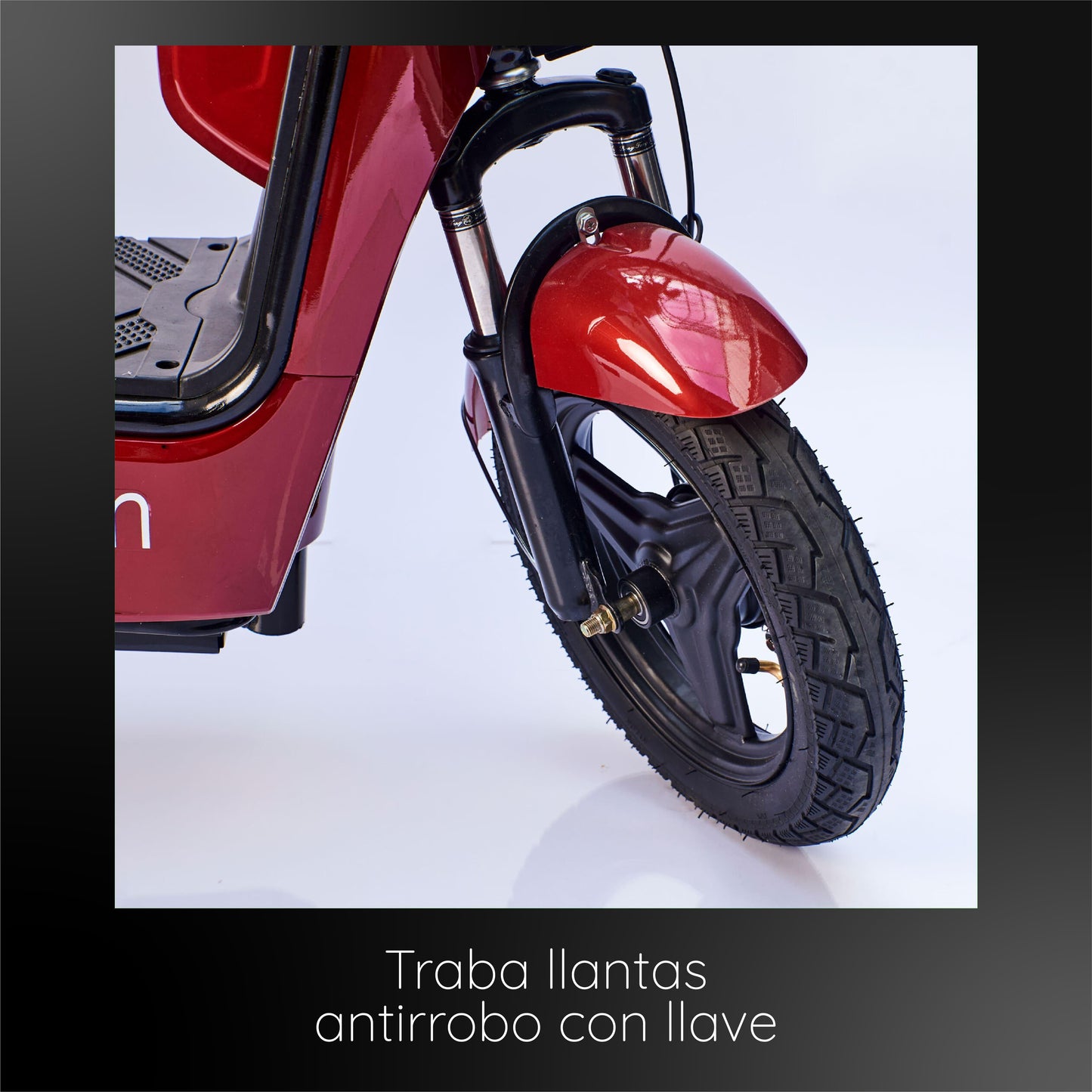 Bicimoto Eléctrica Moveen Med Urban 2 Rojo