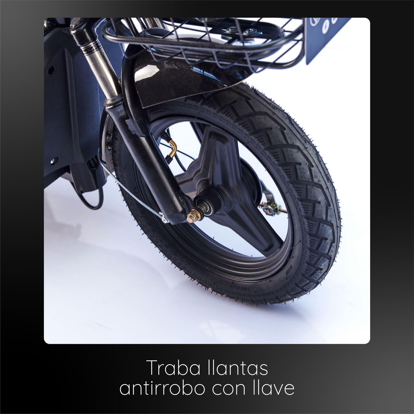 Bicimoto Eléctrica Moveen Med Urban 2 Lithium Blanco