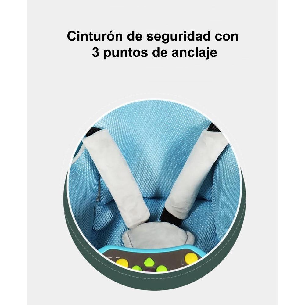 Mecedora ROBOT 360 Inteligente para Bebes Azul