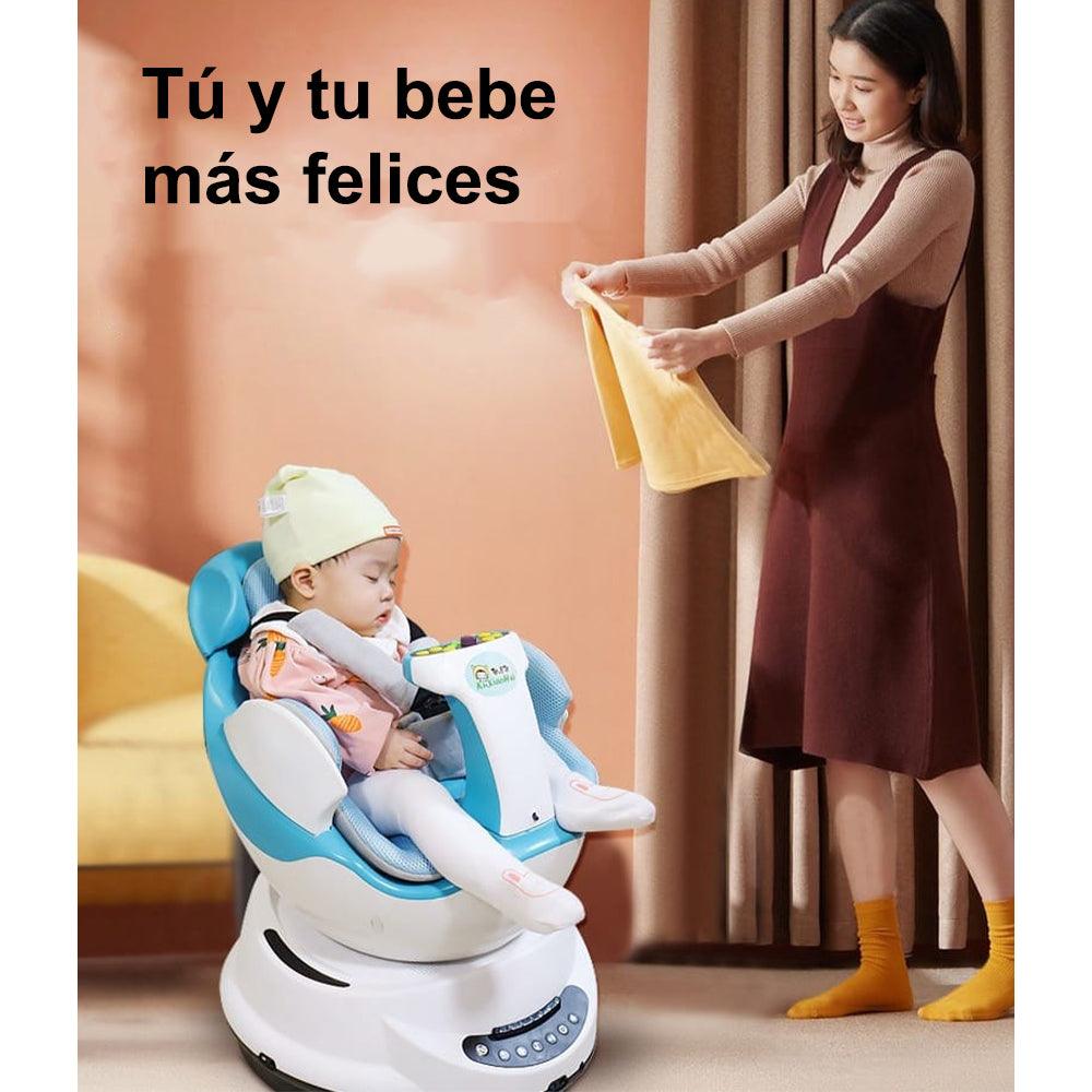 Mecedora ROBOT 360 Inteligente para Bebes Azul