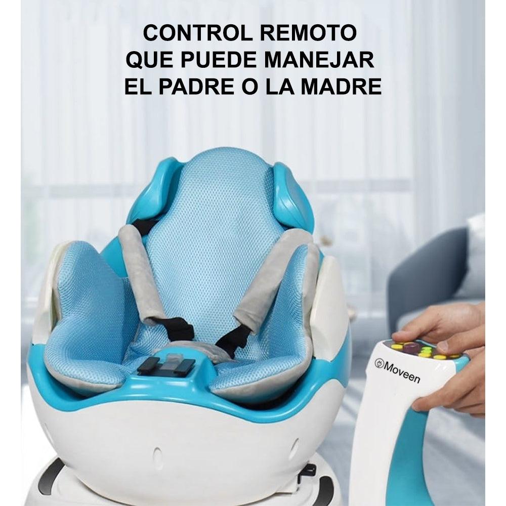 Mecedora ROBOT 360 Inteligente para Bebes Azul
