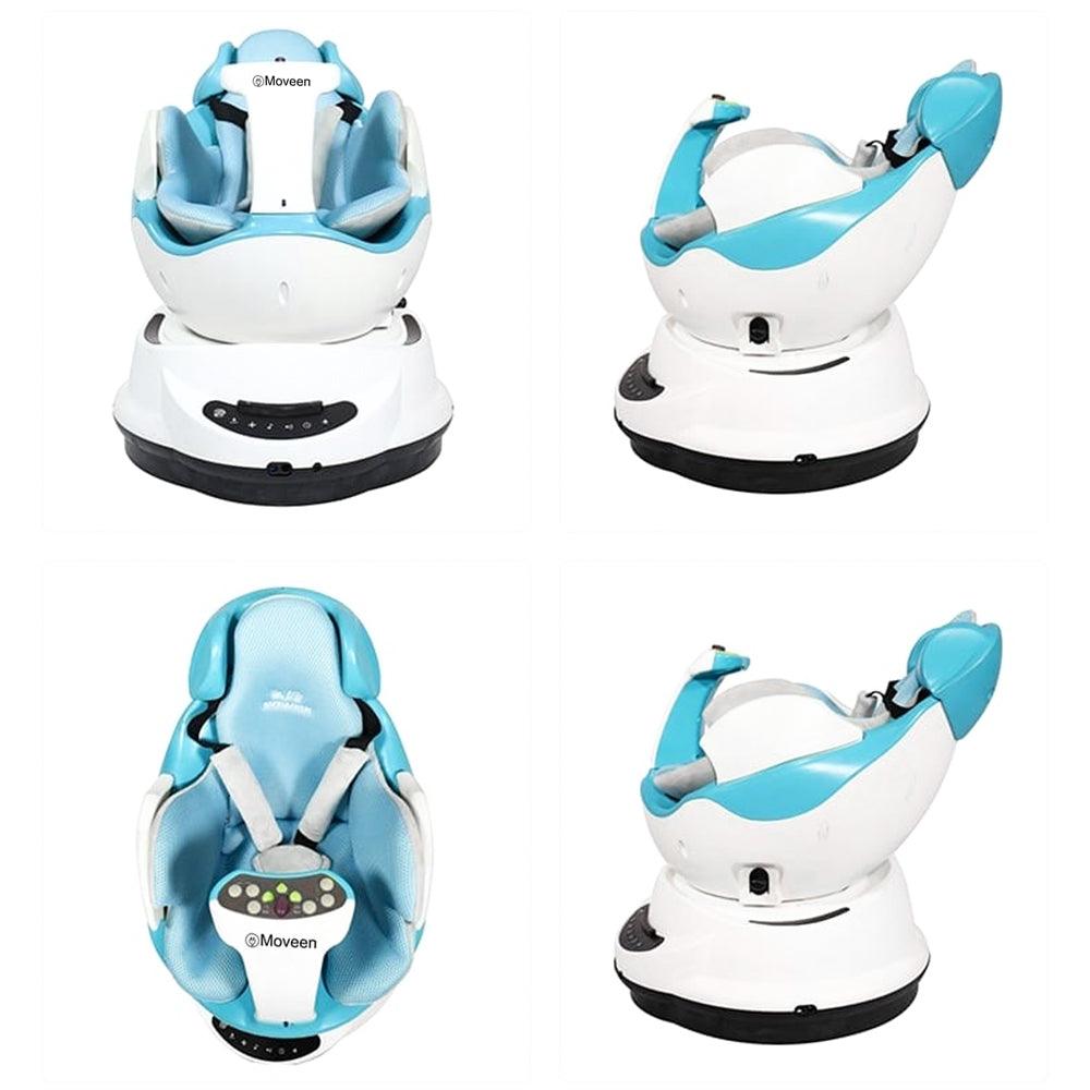 Mecedora ROBOT 360 Inteligente para Bebes Azul