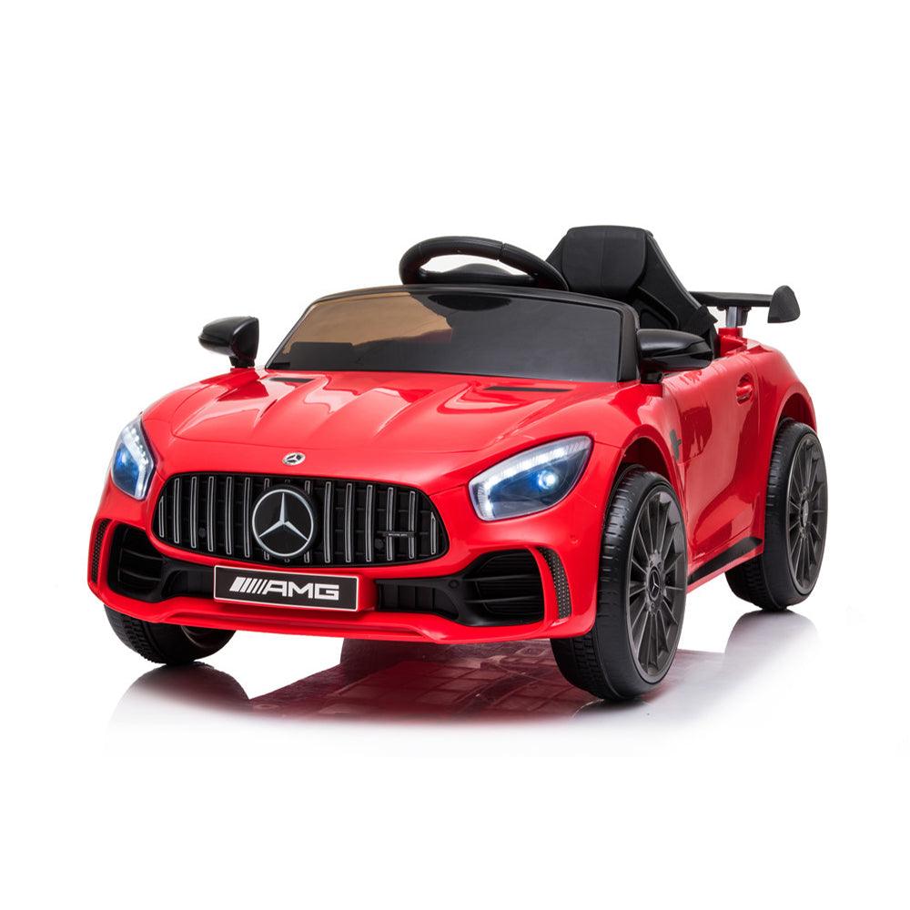 CARRO A BATERÍA MERCEDES BENZ GTR AMG LICENCIADO ROJO