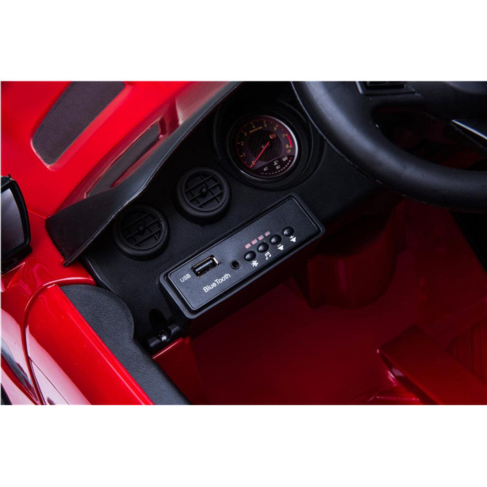 CARRO A BATERÍA MERCEDES BENZ GTR AMG LICENCIADO ROJO