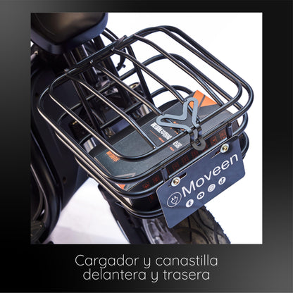 Trimoto Eléctrica Moveen Urban Negro