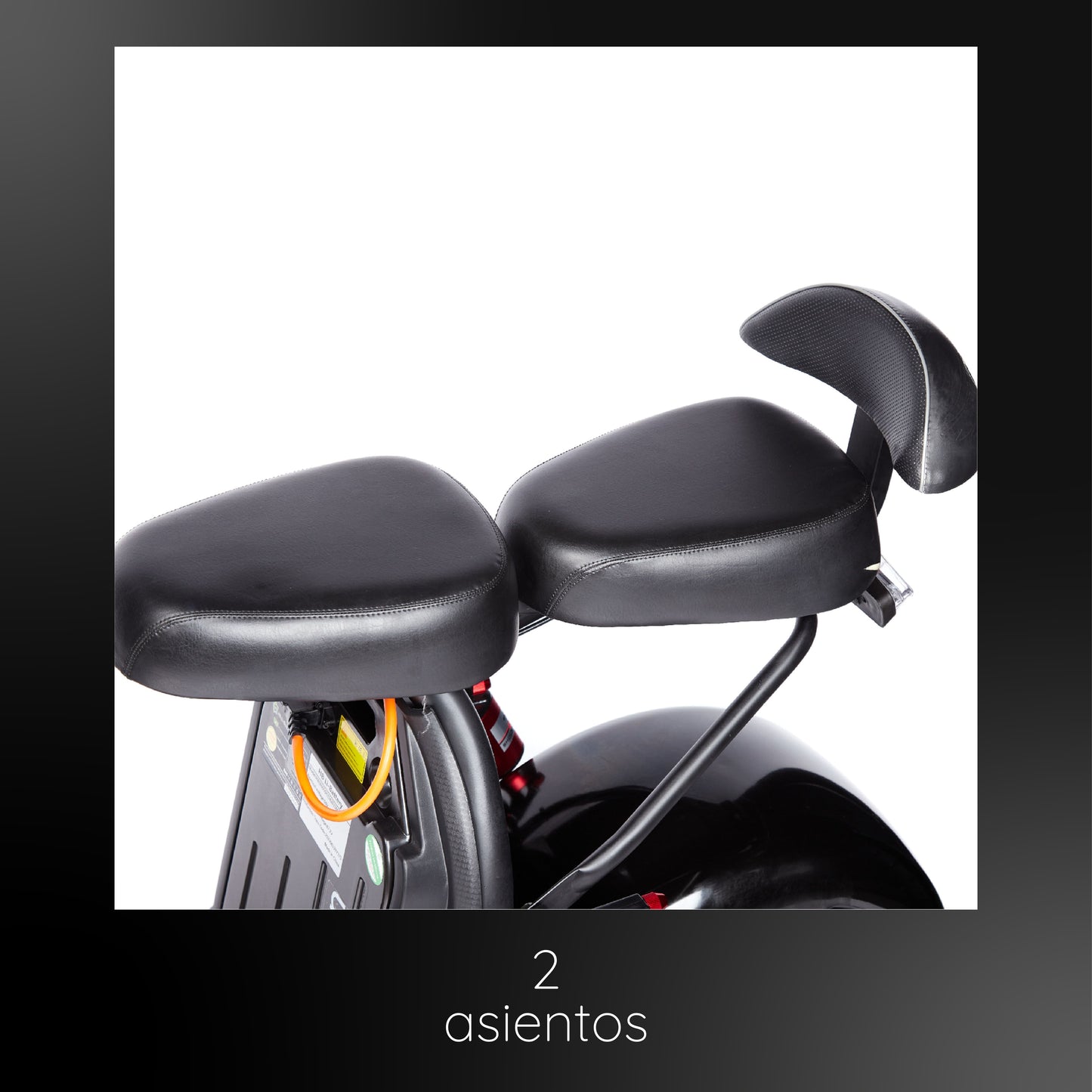 Moto Eléctrica ROAD KING 1 Lithium Rojo