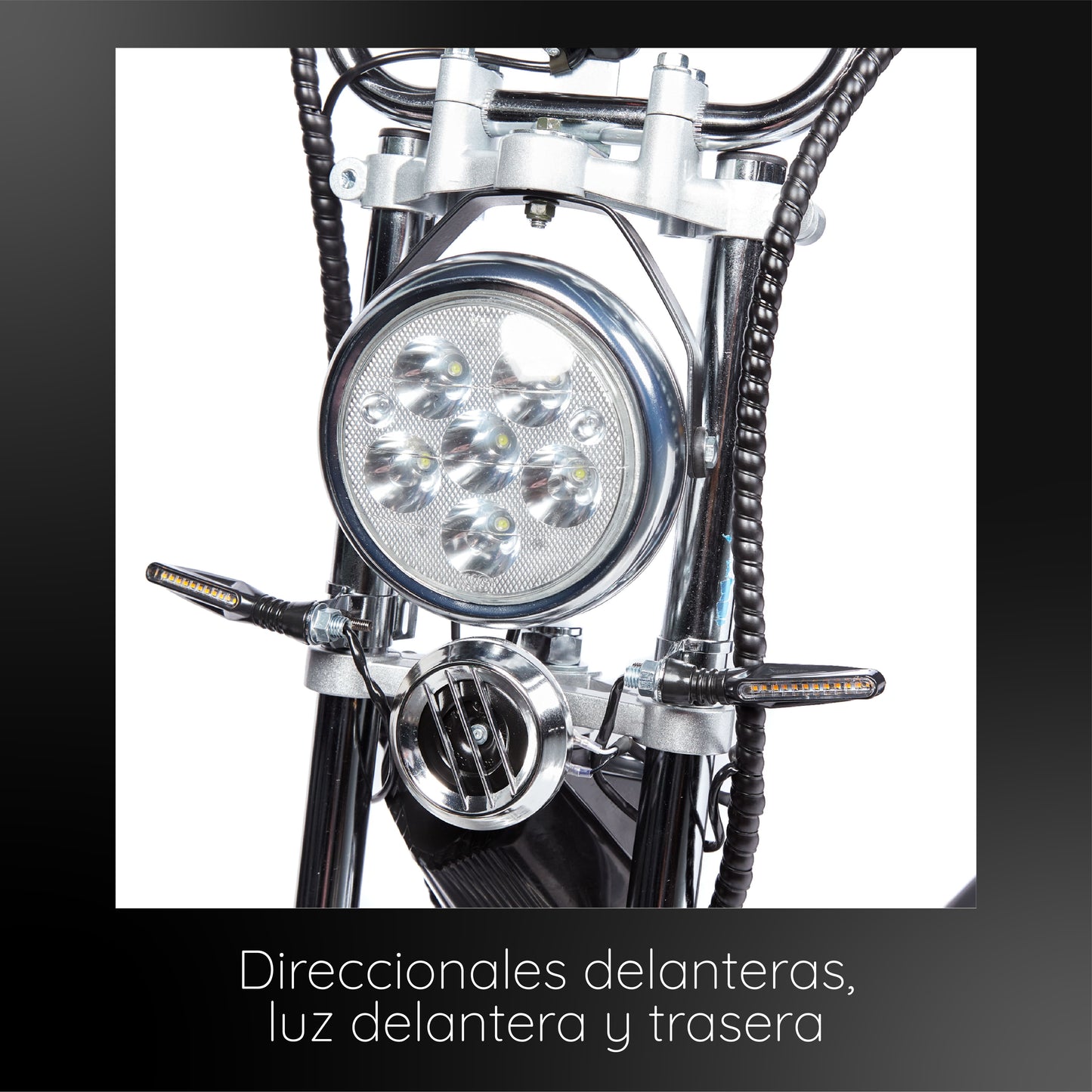 Moto Eléctrica ROAD KING 2 Lithium  Negro