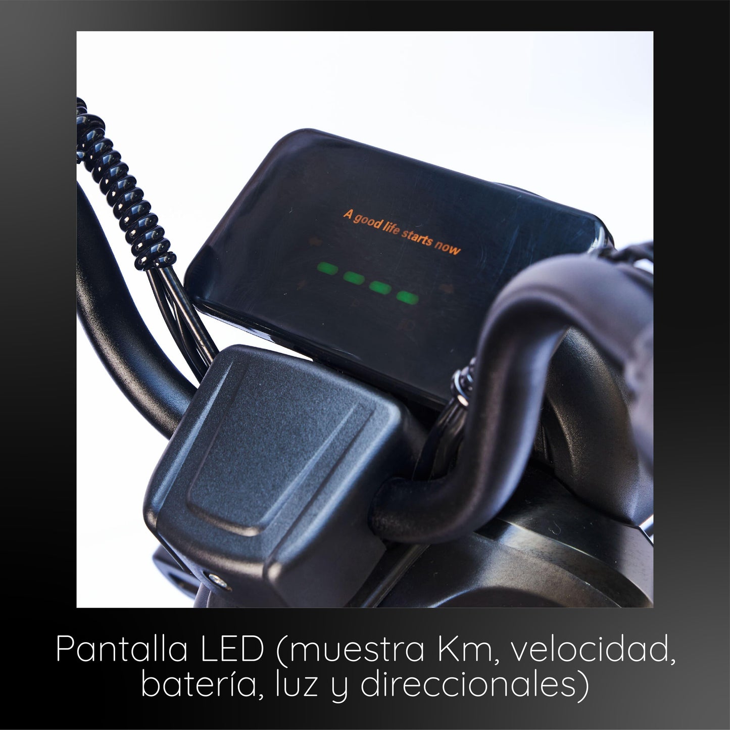 Trimoto Eléctrica Moveen Urban Negro