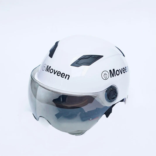 CASCO RETRO COLOR BLANCO