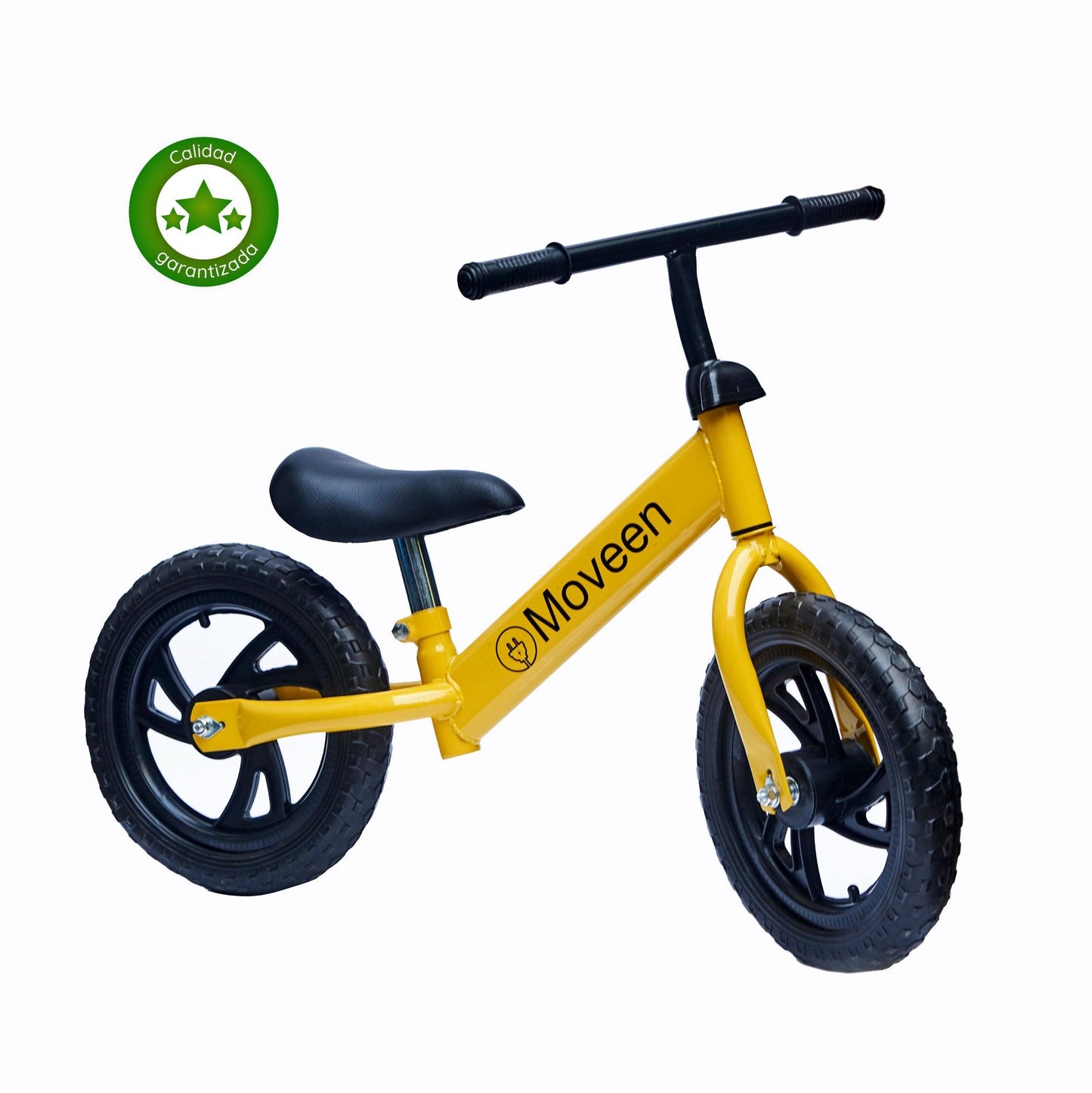 BICICLETA DE BALANCE PARA NIÑOS MOVEEN AMARILLO