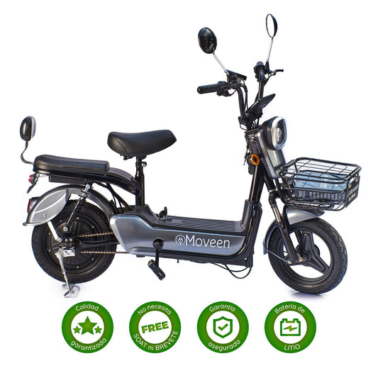 Bicimoto Eléctrica Moveen Med Urban 2 Lithium Plomo