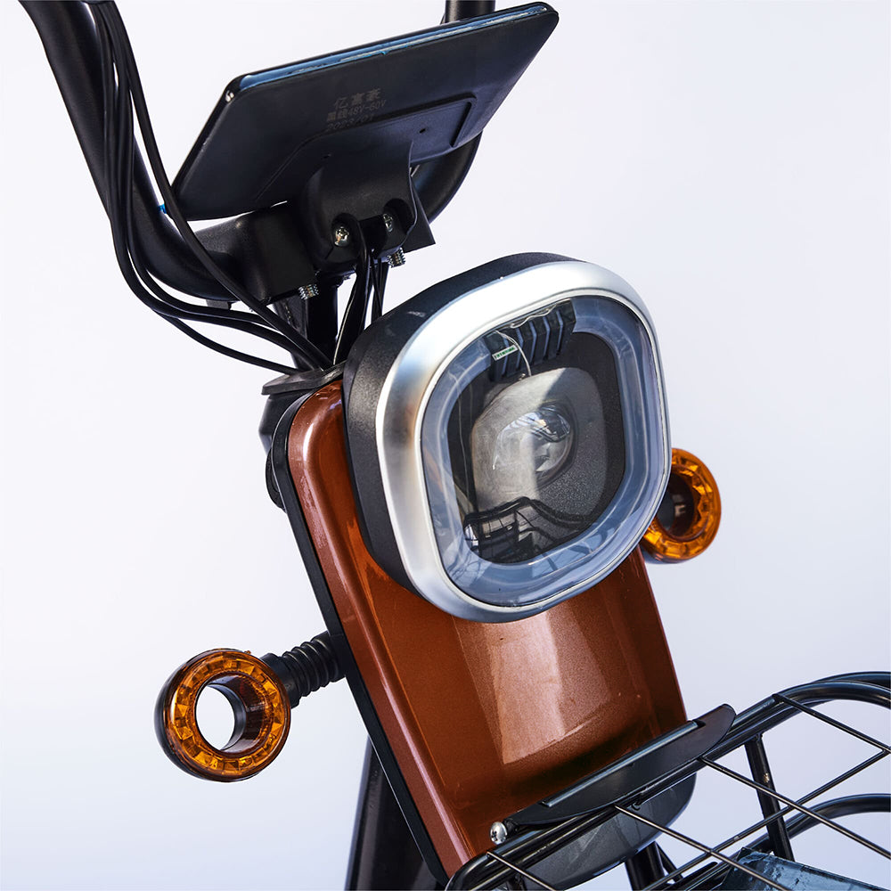 Bicimoto Eléctrica Moveen Med Urban 2 Lithium Golden Rose