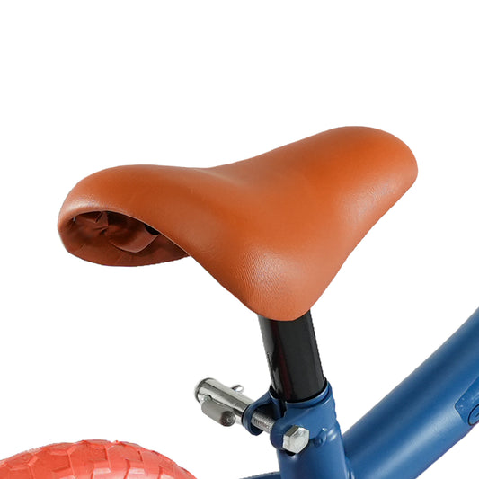 BICICLETA DE BALANCE PRIME COLOR AZUL Y NARANJA