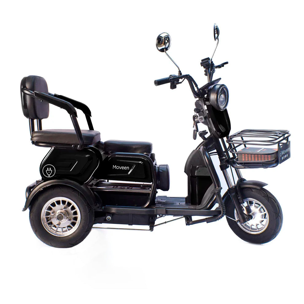 Trimoto Eléctrica Moveen Urban Negro