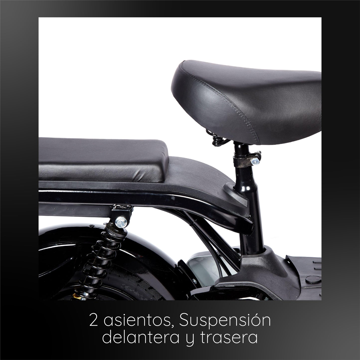 Bicimoto Eléctrica Moveen Med Urban SPARK Negro