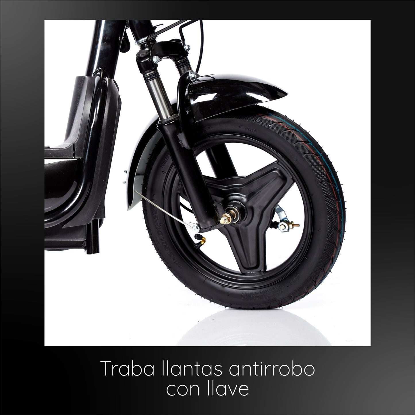 Bicimoto Eléctrica Moveen Med Urban SPARK Negro