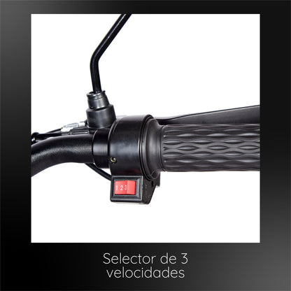 Bicimoto Eléctrica Moveen Med Urban SPARK Negro