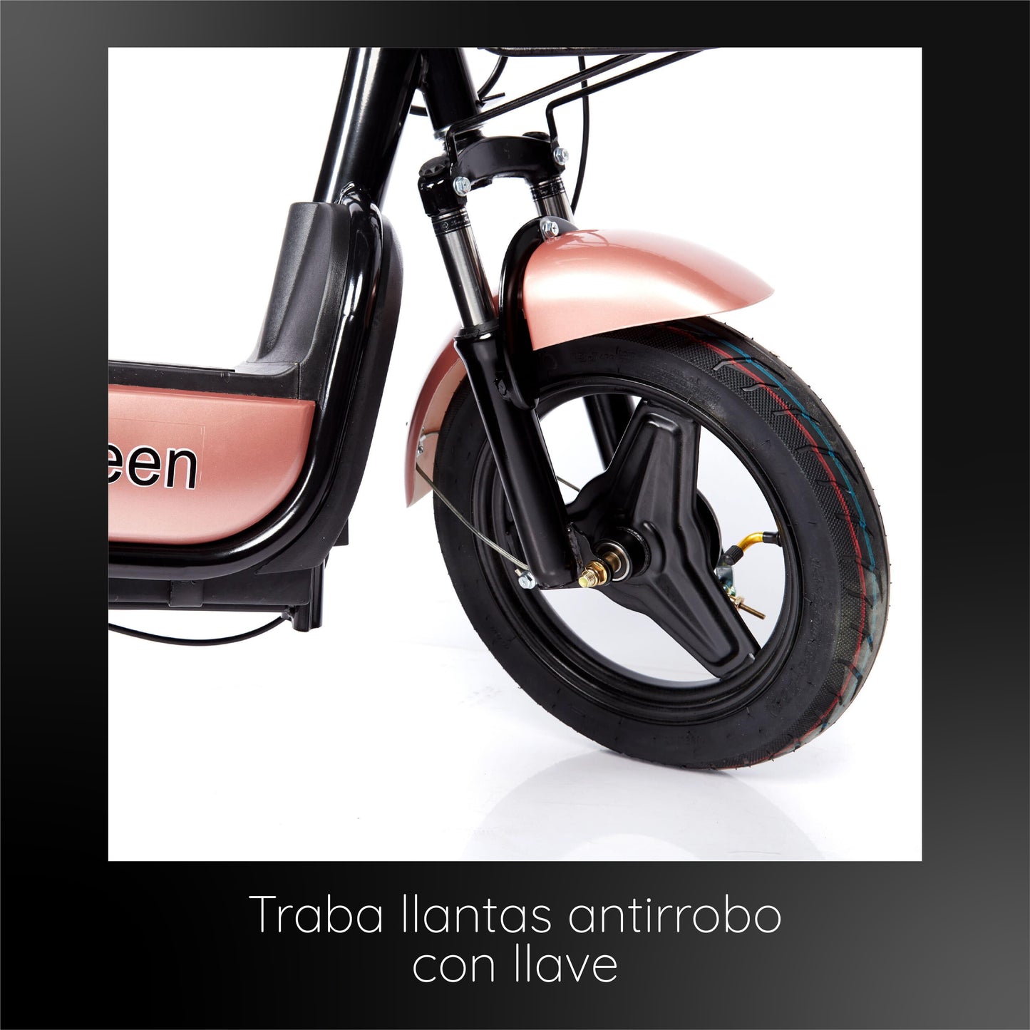 Bicimoto Eléctrica Moveen Med Urban SPARK Golden Rose