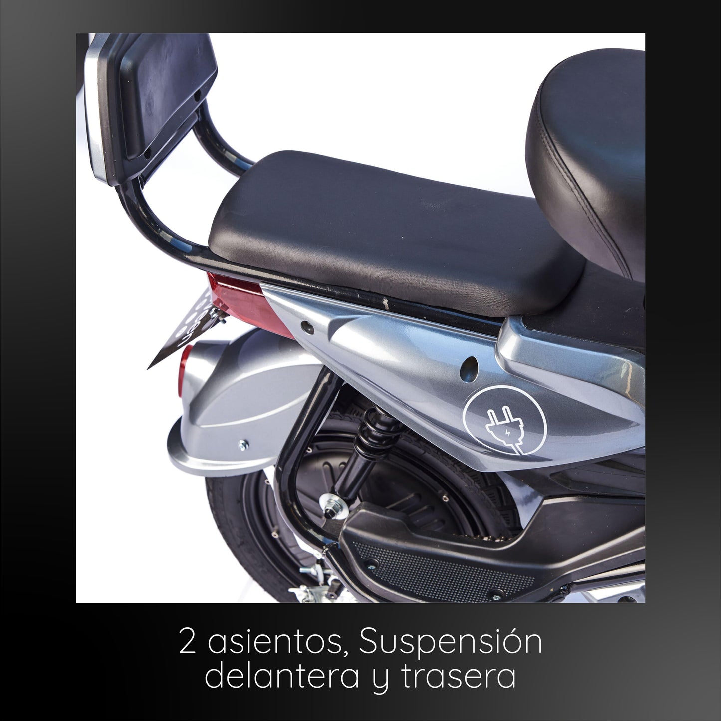 Bicimoto Eléctrica Moveen Med Urban 1 Plomo