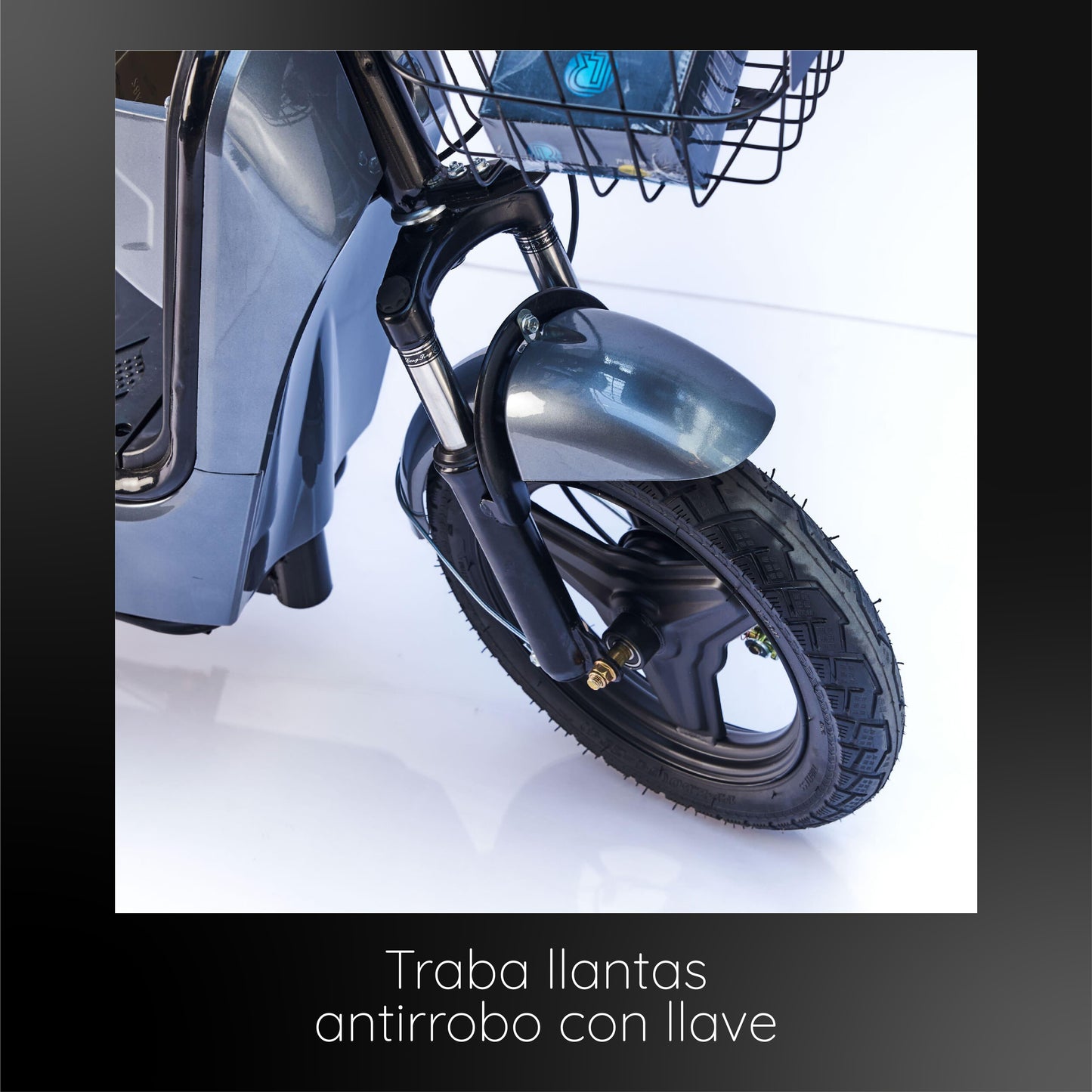 Bicimoto Eléctrica Moveen Med Urban 1 Plomo