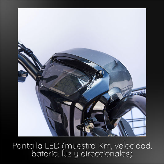Bicimoto Eléctrica Moveen Med Urban 1 Negro