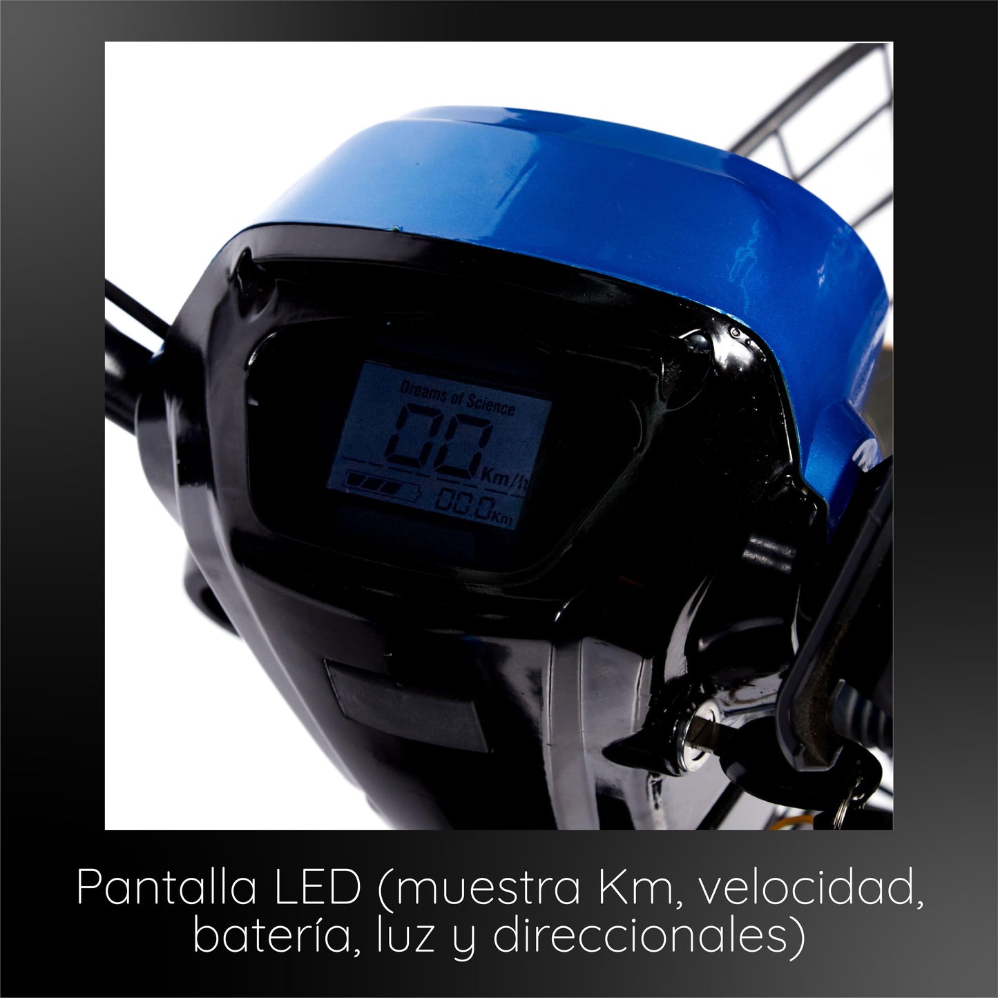 Bicimoto Eléctrica Moveen Med Urban 1 Azul