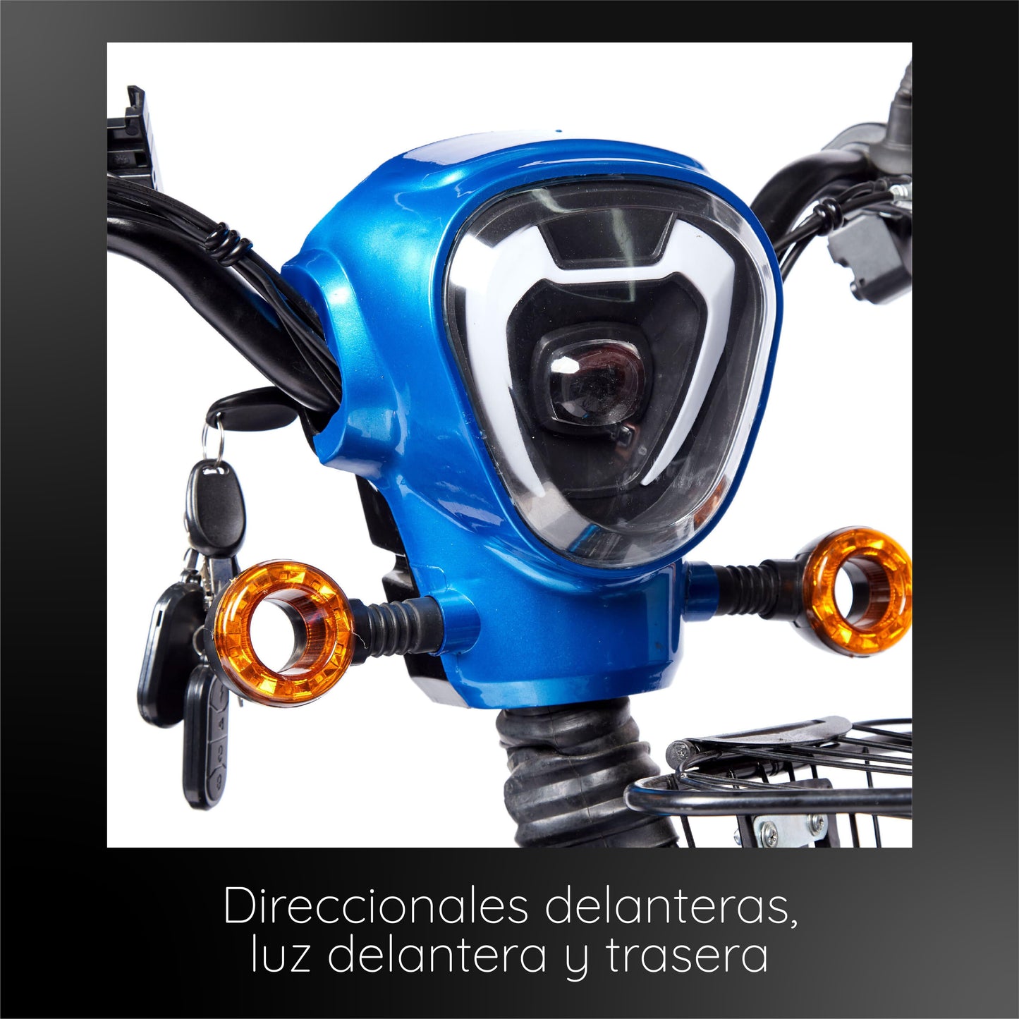 Bicimoto Eléctrica Moveen Med Urban 1 Azul