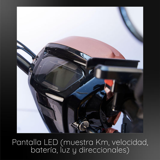 Bicimoto Eléctrica Moveen Med Urban 1 Golden Rose