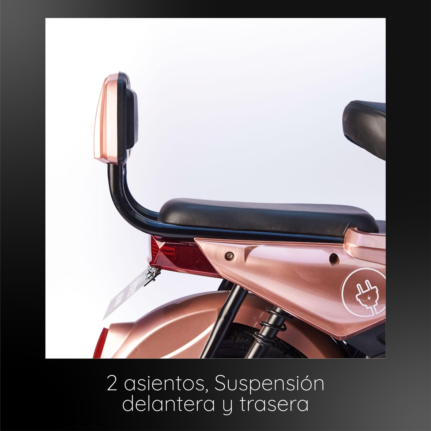 Bicimoto Eléctrica Moveen Med Urban 1 Golden Rose
