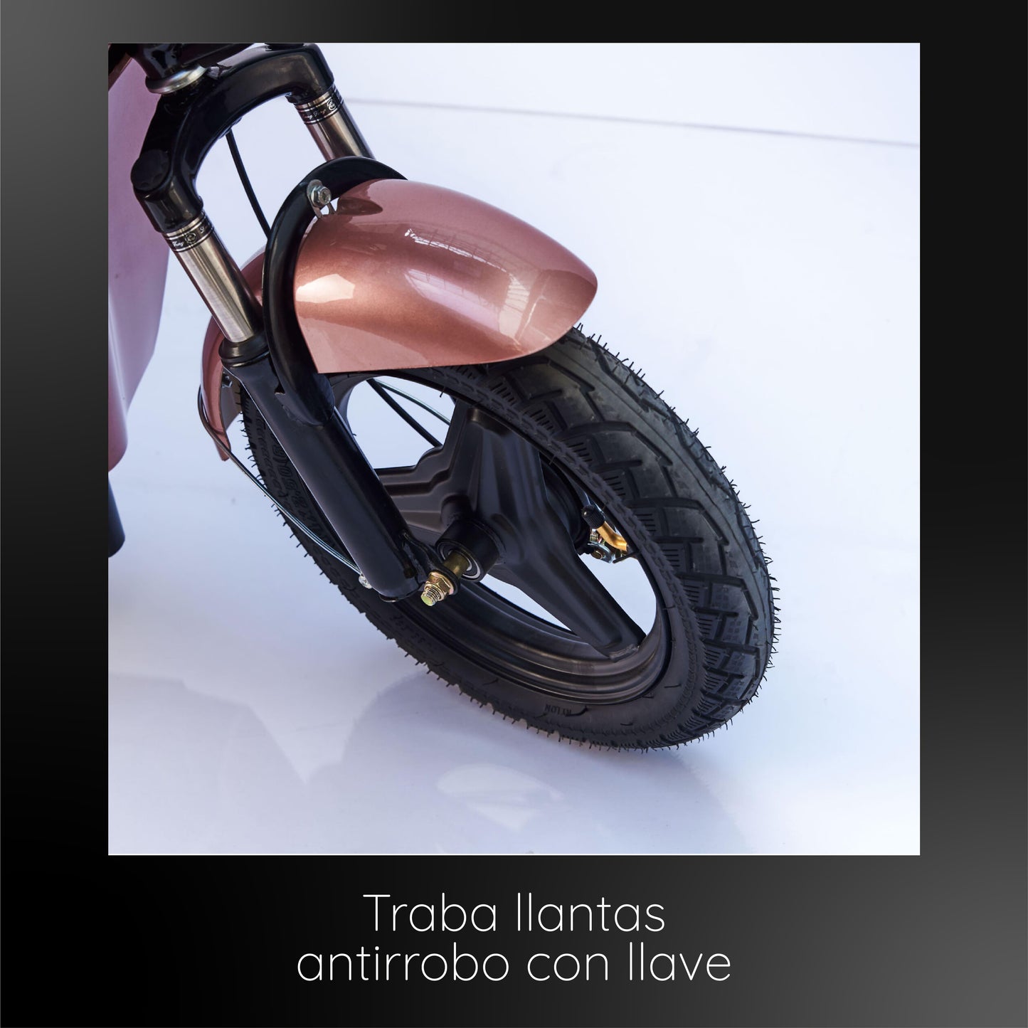 Bicimoto Eléctrica Moveen Med Urban 1 Golden Rose