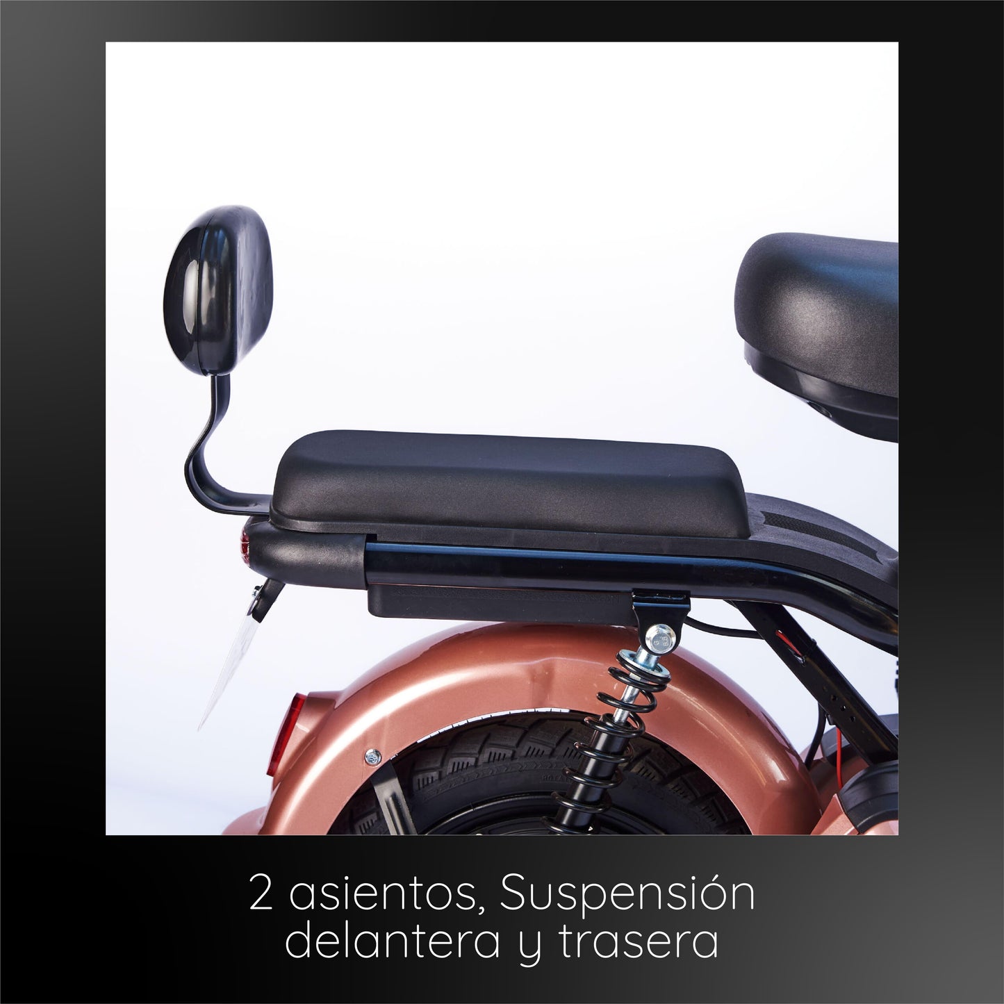 Bicimoto Eléctrica Moveen Med Urban 2 Lithium Golden Rose