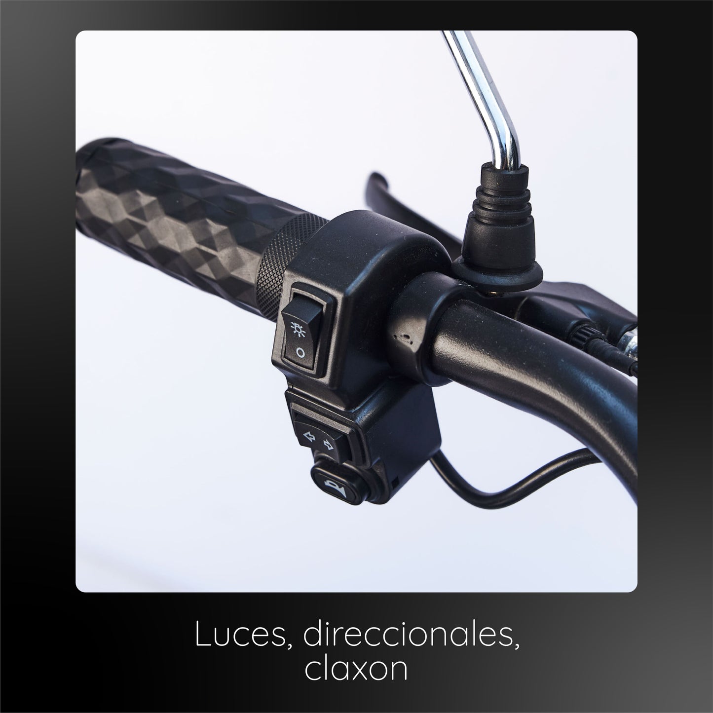 Bicimoto Eléctrica Moveen Med Urban 3 New  Plomo