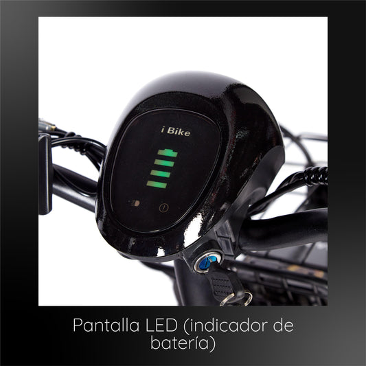 Bicimoto Eléctrica Moveen Med Urban SPARK Negro