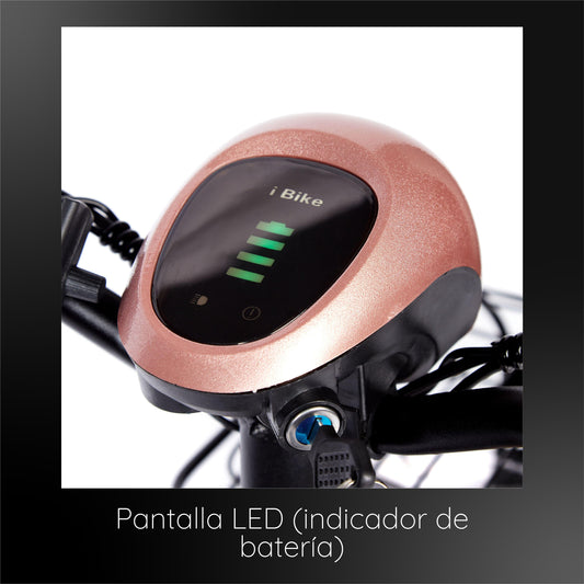 Bicimoto Eléctrica Moveen Med Urban SPARK Golden Rose