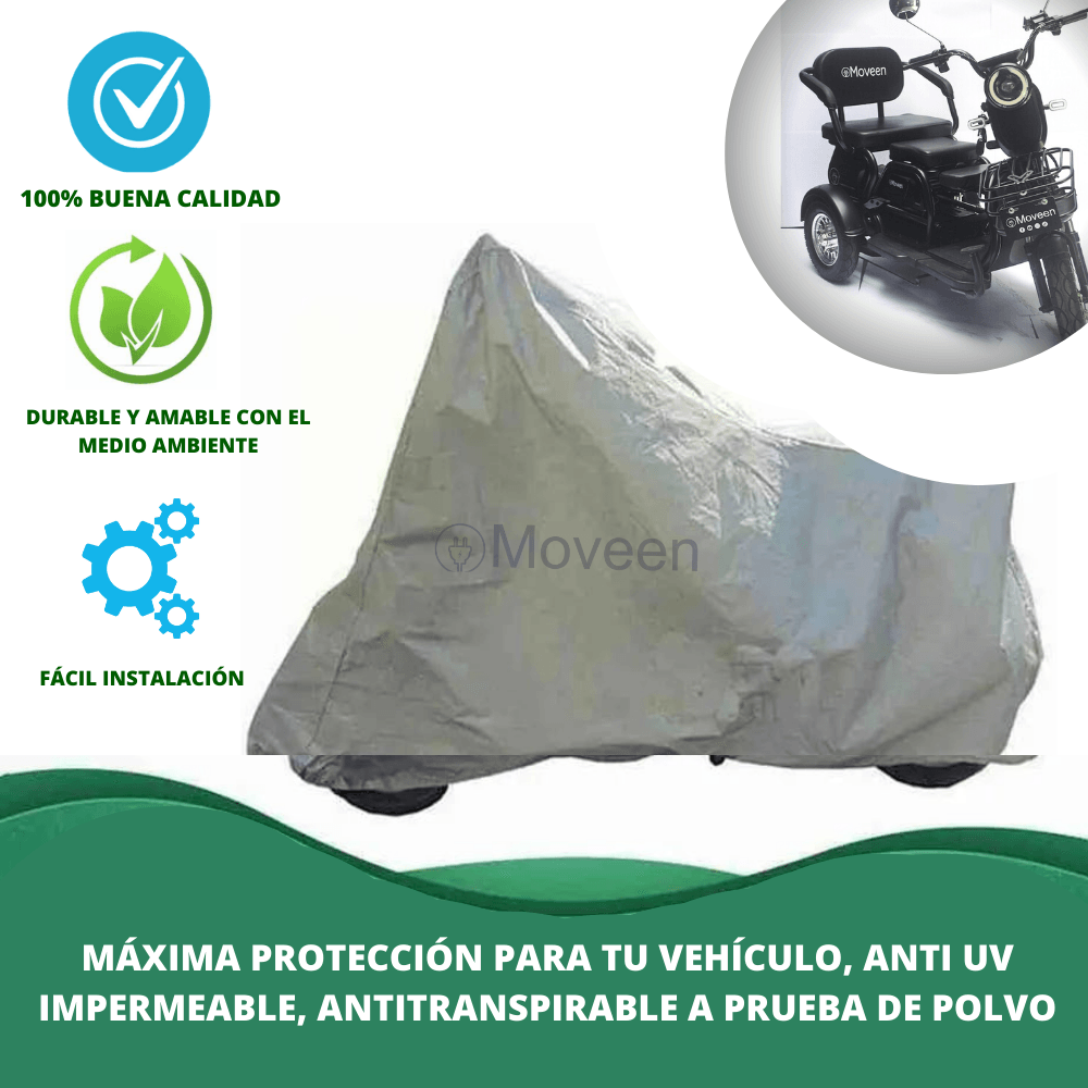 Cobertor de Moto Impermeable Resistente Moveen