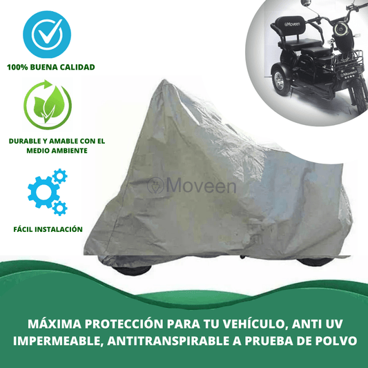 Cobertor de Moto Impermeable Resistente Moveen