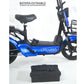 BICIMOTO ELÉCTRICA MOVEEN MED URBAN 2 BLANCO CON NEGRO EDICION LIMITADA