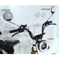 BICIMOTO ELÉCTRICA MOVEEN MED URBAN 2 BLANCO CON NEGRO EDICION LIMITADA