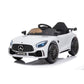 CARRO A BATERÍA MERCEDES BENZ GTR AMG LICENCIADO BLANCO