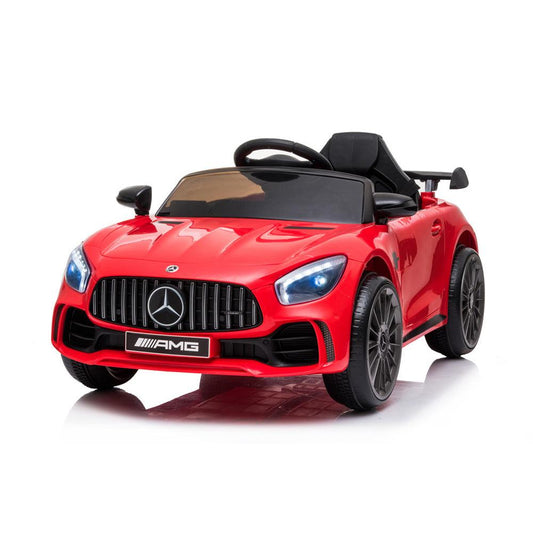 CARRO A BATERÍA MERCEDES BENZ GTR AMG LICENCIADO ROJO